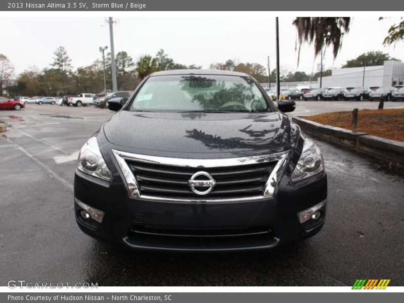 Storm Blue / Beige 2013 Nissan Altima 3.5 SV