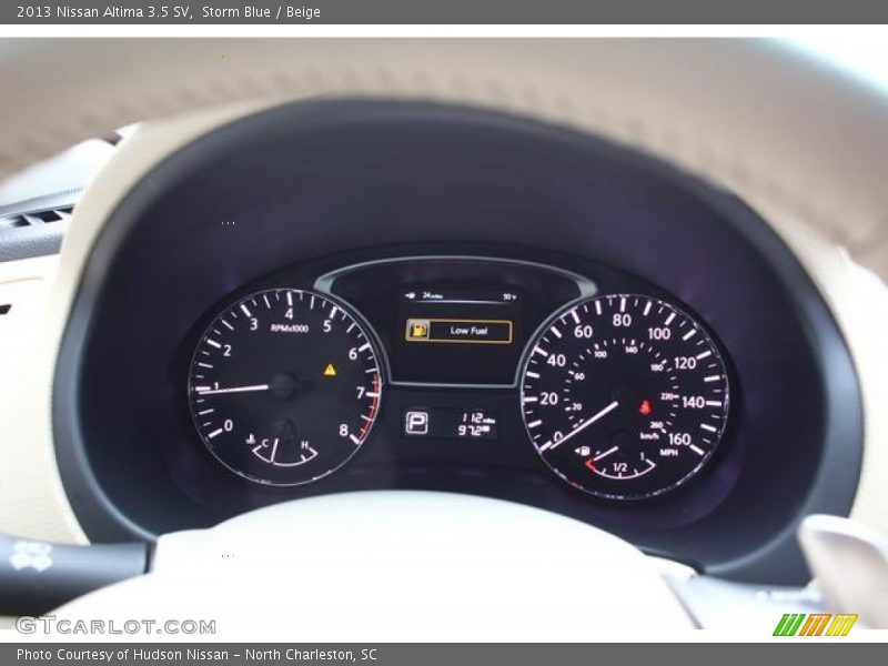 Storm Blue / Beige 2013 Nissan Altima 3.5 SV
