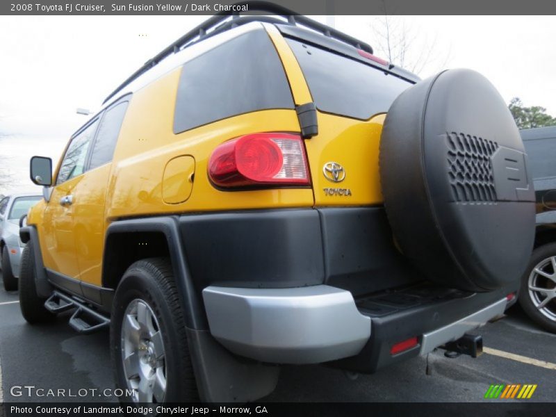 Sun Fusion Yellow / Dark Charcoal 2008 Toyota FJ Cruiser