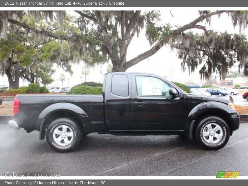 Super Black / Graphite 2012 Nissan Frontier SV V6 King Cab 4x4