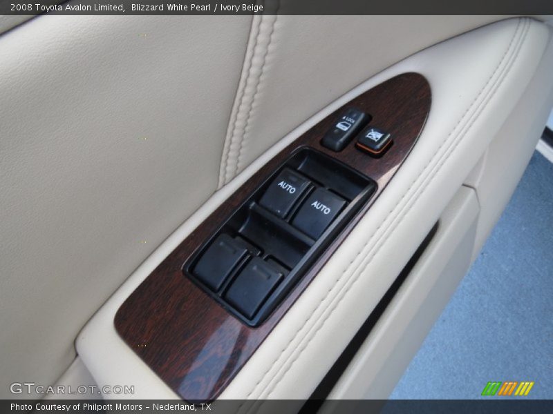 Blizzard White Pearl / Ivory Beige 2008 Toyota Avalon Limited