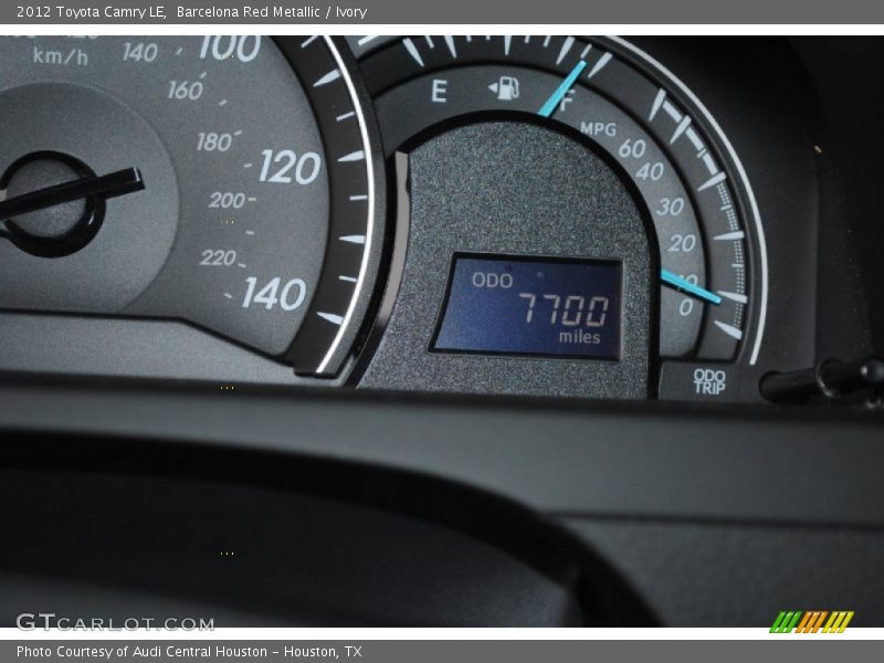 Barcelona Red Metallic / Ivory 2012 Toyota Camry LE