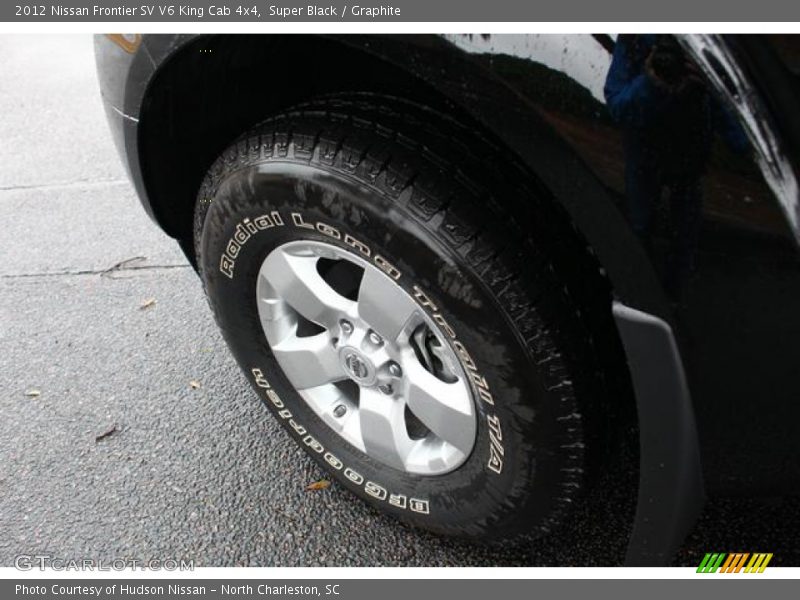 Super Black / Graphite 2012 Nissan Frontier SV V6 King Cab 4x4