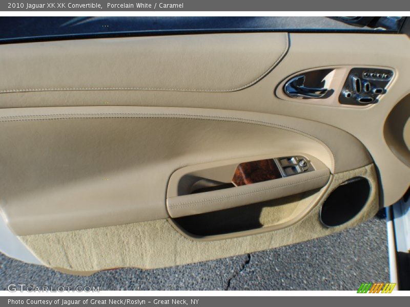 Porcelain White / Caramel 2010 Jaguar XK XK Convertible