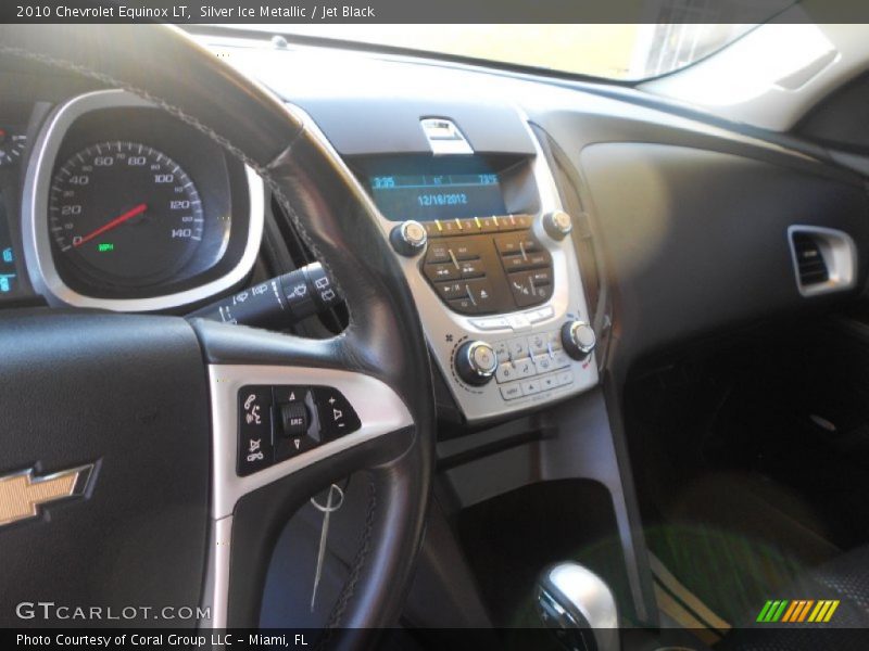 Silver Ice Metallic / Jet Black 2010 Chevrolet Equinox LT
