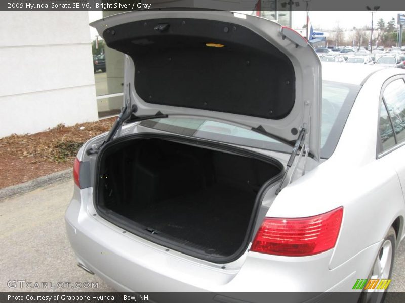 Bright Silver / Gray 2009 Hyundai Sonata SE V6