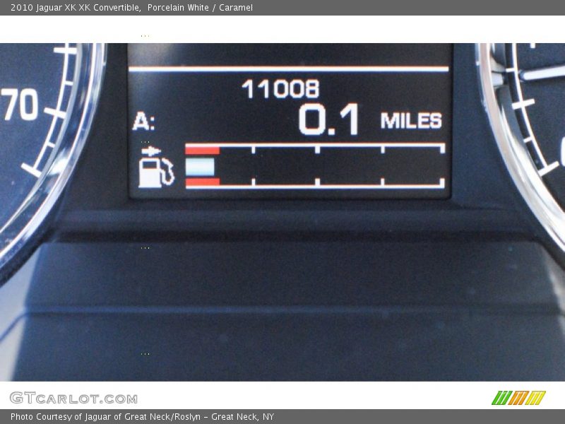 Porcelain White / Caramel 2010 Jaguar XK XK Convertible