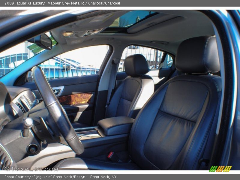 Vapour Grey Metallic / Charcoal/Charcoal 2009 Jaguar XF Luxury
