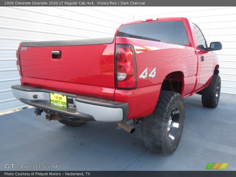 Victory Red / Dark Charcoal 2006 Chevrolet Silverado 1500 LT Regular Cab 4x4