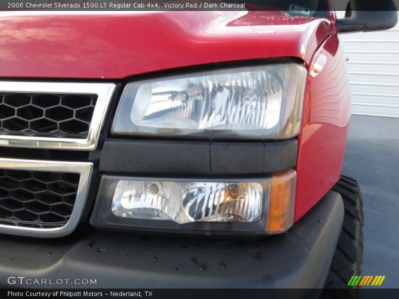 Victory Red / Dark Charcoal 2006 Chevrolet Silverado 1500 LT Regular Cab 4x4