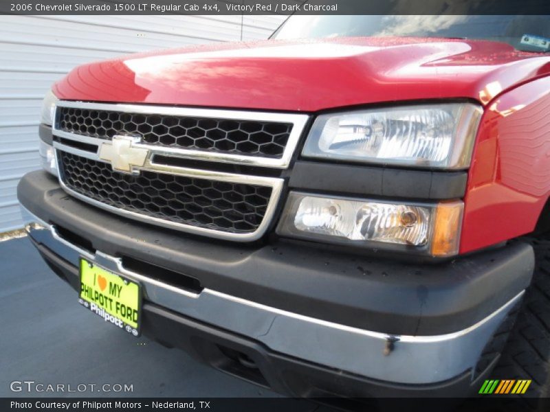 Victory Red / Dark Charcoal 2006 Chevrolet Silverado 1500 LT Regular Cab 4x4