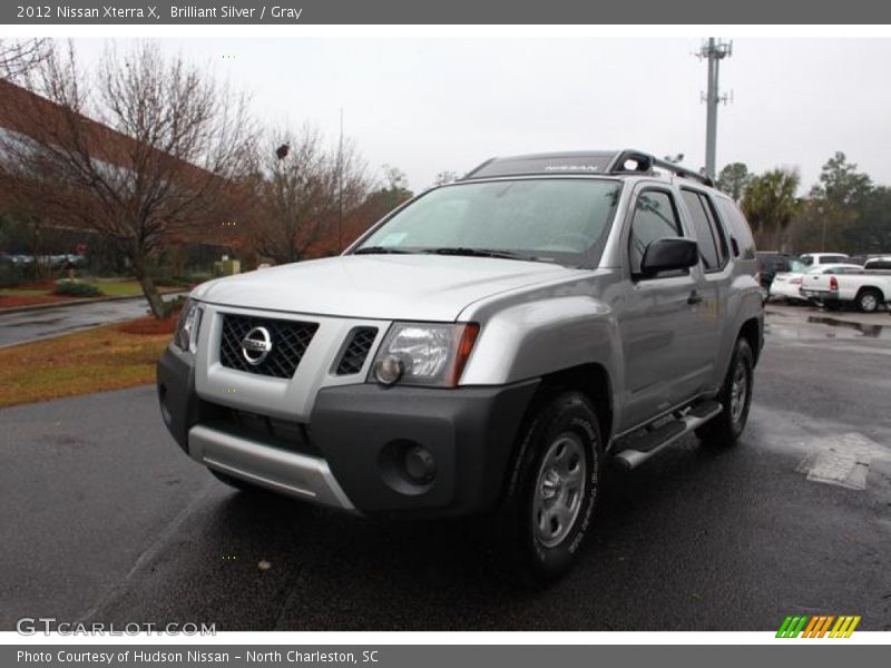 Brilliant Silver / Gray 2012 Nissan Xterra X