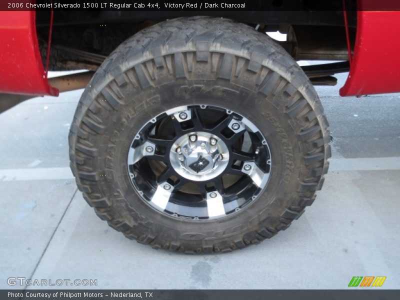 Victory Red / Dark Charcoal 2006 Chevrolet Silverado 1500 LT Regular Cab 4x4
