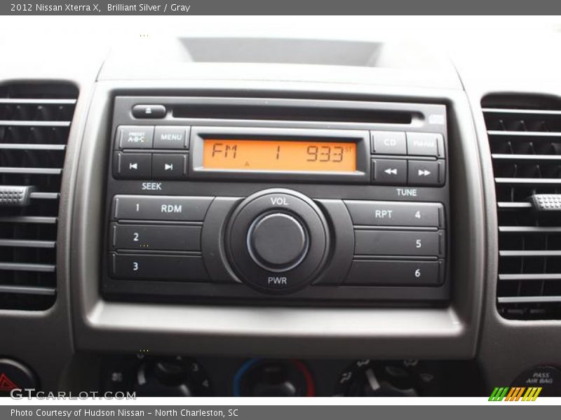 Brilliant Silver / Gray 2012 Nissan Xterra X