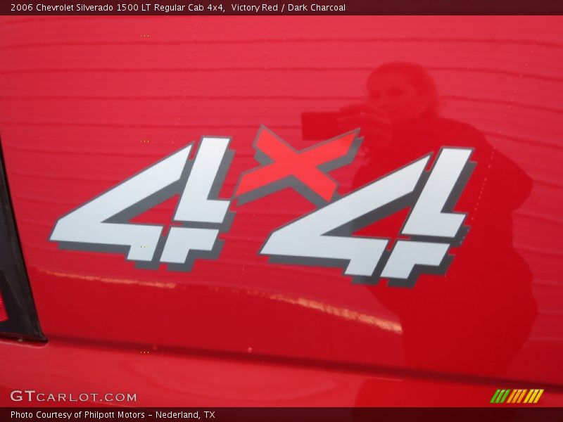 Victory Red / Dark Charcoal 2006 Chevrolet Silverado 1500 LT Regular Cab 4x4