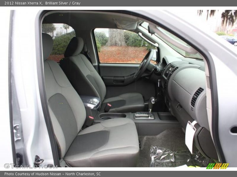 Brilliant Silver / Gray 2012 Nissan Xterra X