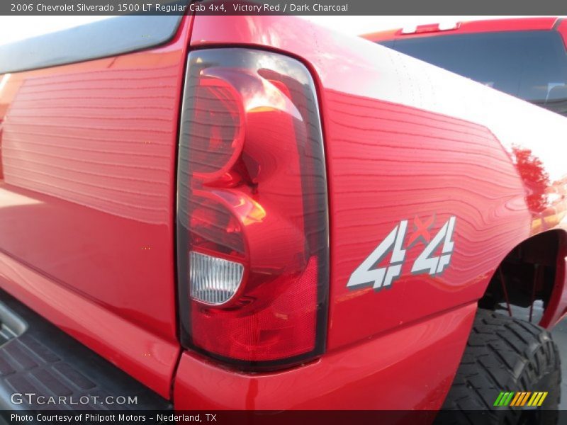 Victory Red / Dark Charcoal 2006 Chevrolet Silverado 1500 LT Regular Cab 4x4