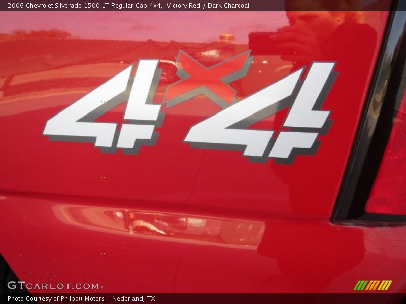 Victory Red / Dark Charcoal 2006 Chevrolet Silverado 1500 LT Regular Cab 4x4