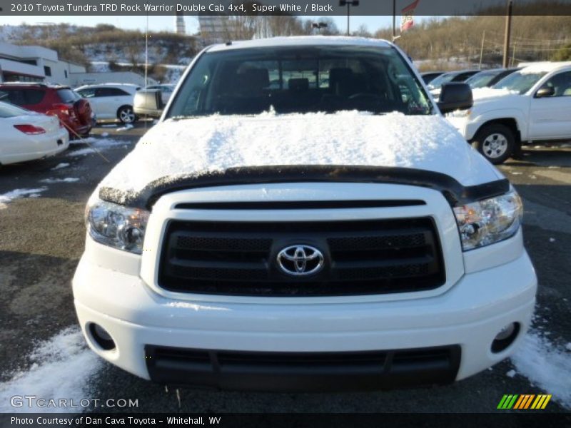 Super White / Black 2010 Toyota Tundra TRD Rock Warrior Double Cab 4x4