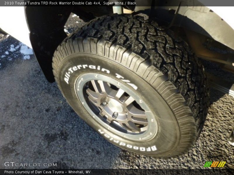Super White / Black 2010 Toyota Tundra TRD Rock Warrior Double Cab 4x4