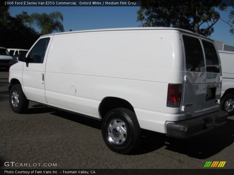 Oxford White / Medium Flint Grey 2006 Ford E Series Van E350 Commercial