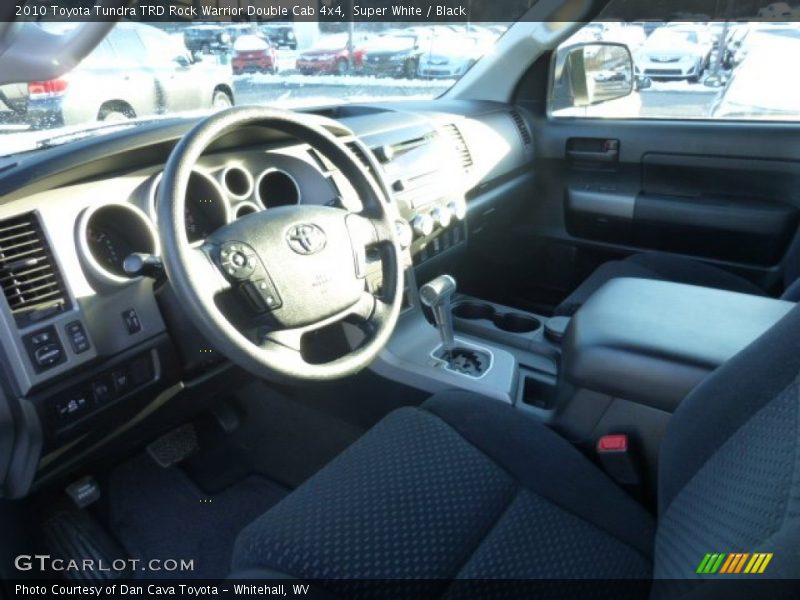 Super White / Black 2010 Toyota Tundra TRD Rock Warrior Double Cab 4x4