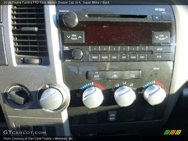Super White / Black 2010 Toyota Tundra TRD Rock Warrior Double Cab 4x4
