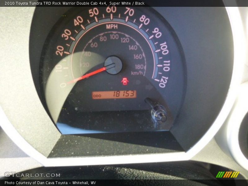 Super White / Black 2010 Toyota Tundra TRD Rock Warrior Double Cab 4x4