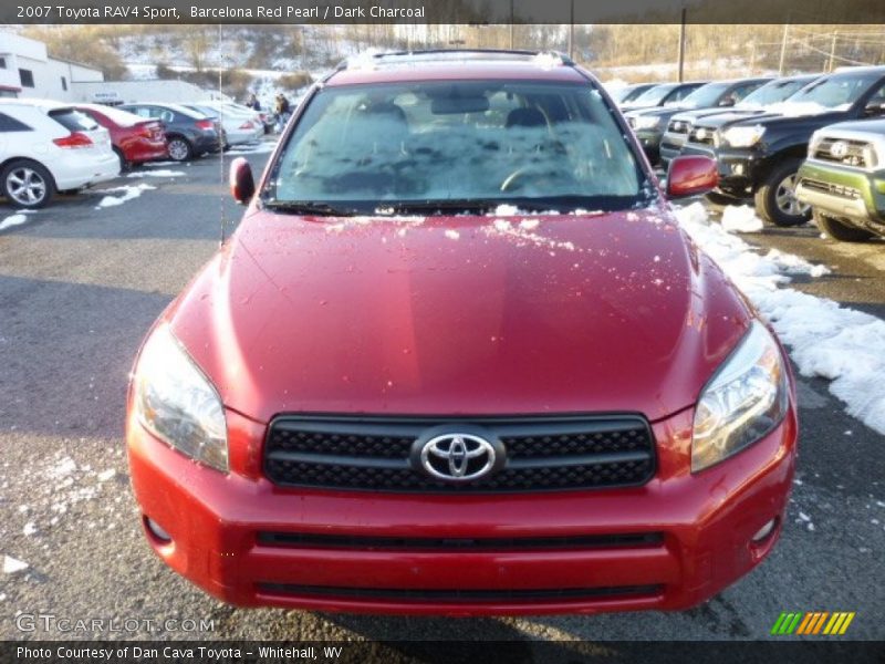 Barcelona Red Pearl / Dark Charcoal 2007 Toyota RAV4 Sport