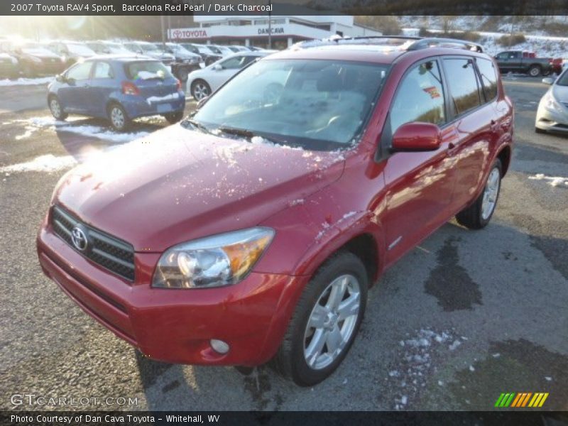 Barcelona Red Pearl / Dark Charcoal 2007 Toyota RAV4 Sport