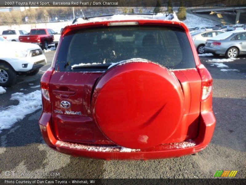 Barcelona Red Pearl / Dark Charcoal 2007 Toyota RAV4 Sport