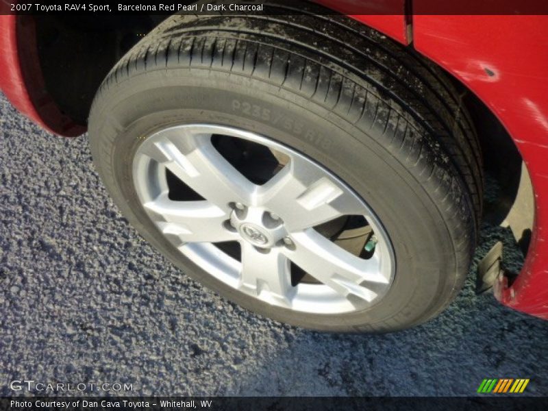 Barcelona Red Pearl / Dark Charcoal 2007 Toyota RAV4 Sport