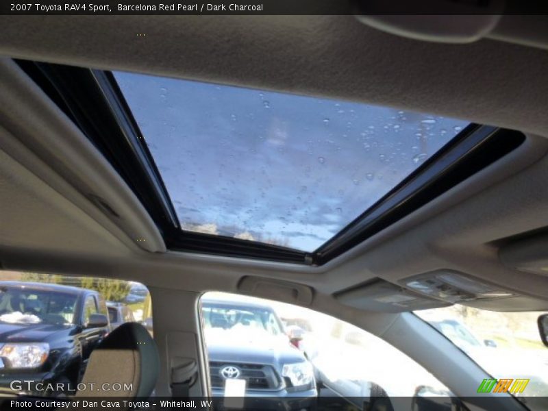 Barcelona Red Pearl / Dark Charcoal 2007 Toyota RAV4 Sport