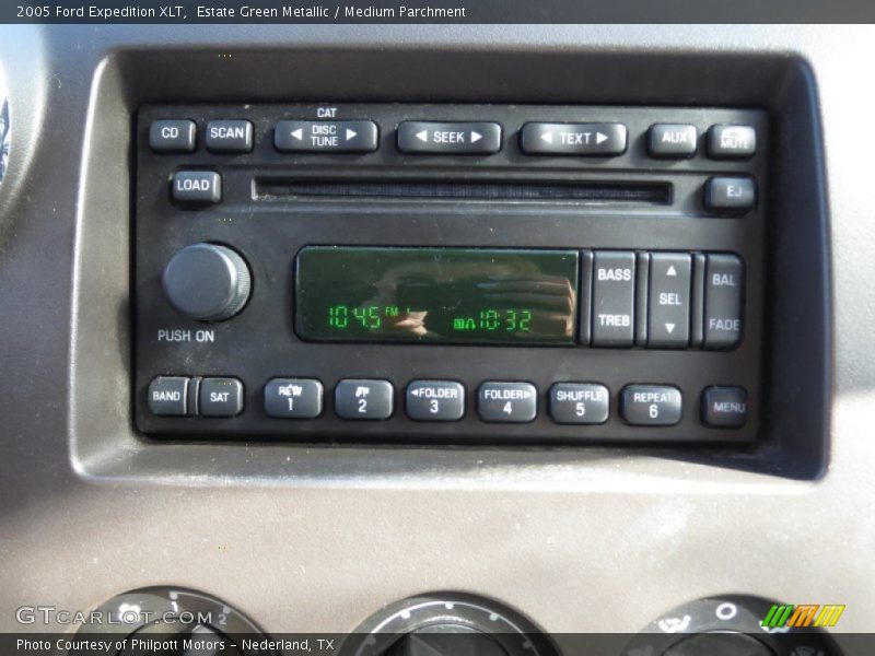 Estate Green Metallic / Medium Parchment 2005 Ford Expedition XLT