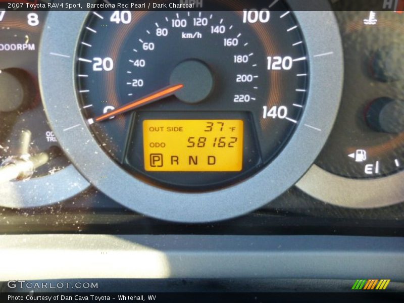 Barcelona Red Pearl / Dark Charcoal 2007 Toyota RAV4 Sport