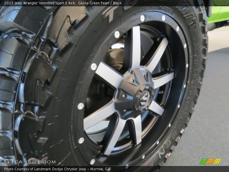 Custom Wheels of 2013 Wrangler Unlimited Sport S 4x4