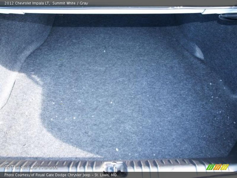 Summit White / Gray 2012 Chevrolet Impala LT