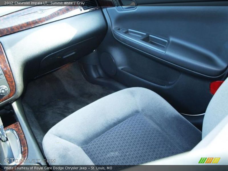 Summit White / Gray 2012 Chevrolet Impala LT