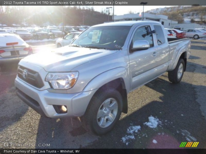 Silver Streak Mica / Graphite 2012 Toyota Tacoma V6 TRD Sport Access Cab 4x4