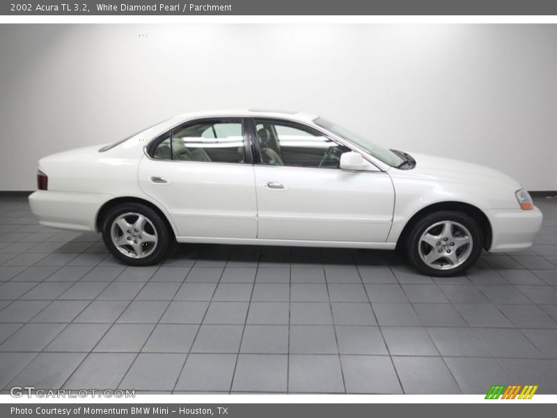 White Diamond Pearl / Parchment 2002 Acura TL 3.2