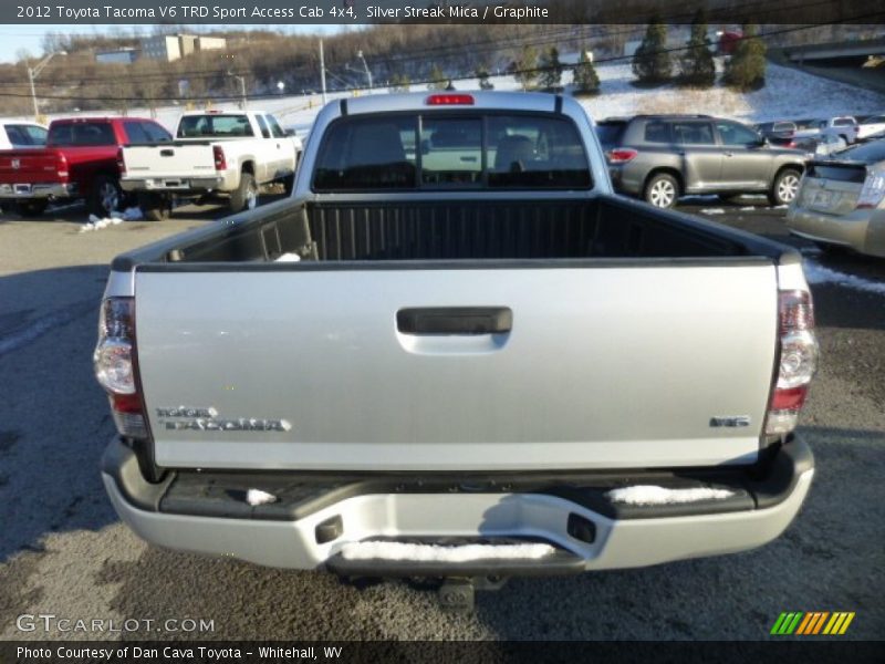 Silver Streak Mica / Graphite 2012 Toyota Tacoma V6 TRD Sport Access Cab 4x4