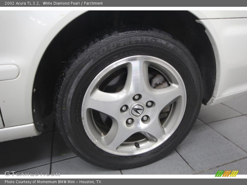 White Diamond Pearl / Parchment 2002 Acura TL 3.2