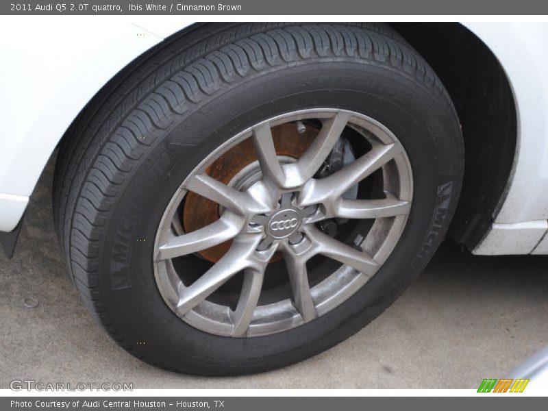 Ibis White / Cinnamon Brown 2011 Audi Q5 2.0T quattro