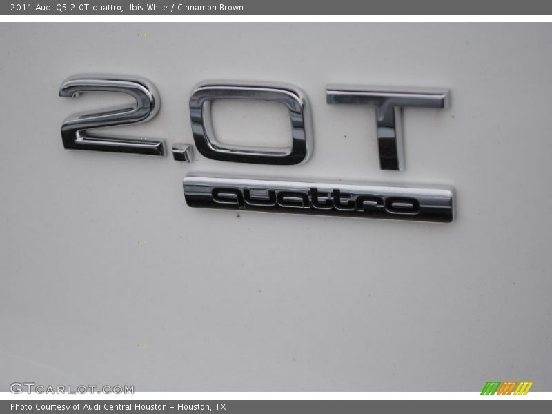 Ibis White / Cinnamon Brown 2011 Audi Q5 2.0T quattro