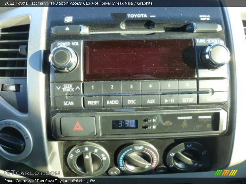 Silver Streak Mica / Graphite 2012 Toyota Tacoma V6 TRD Sport Access Cab 4x4
