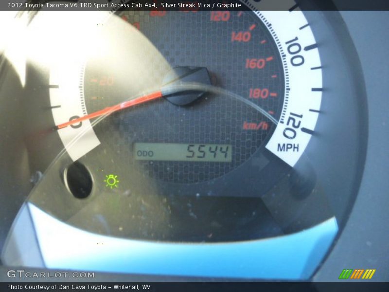 Silver Streak Mica / Graphite 2012 Toyota Tacoma V6 TRD Sport Access Cab 4x4