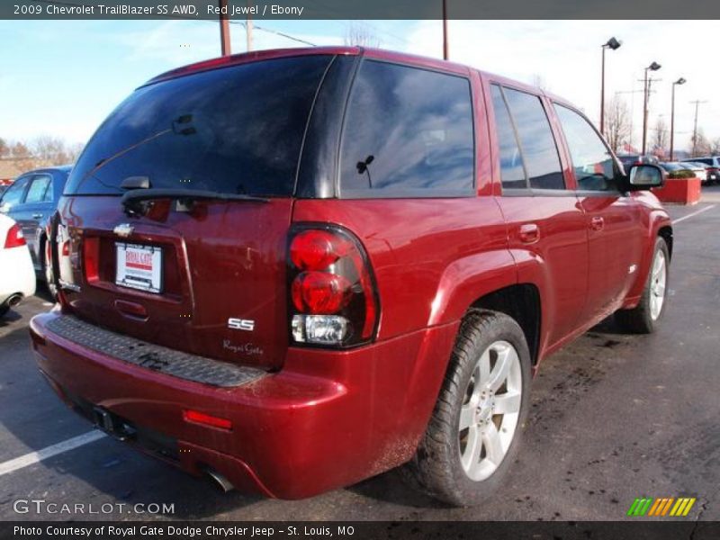 Red Jewel / Ebony 2009 Chevrolet TrailBlazer SS AWD