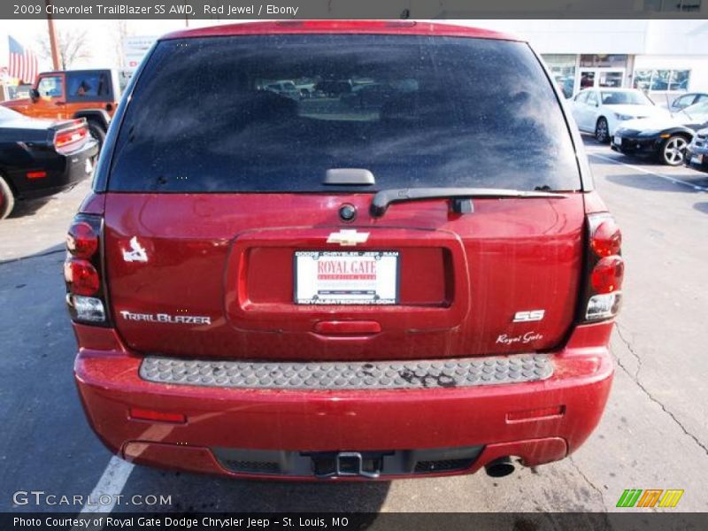 Red Jewel / Ebony 2009 Chevrolet TrailBlazer SS AWD
