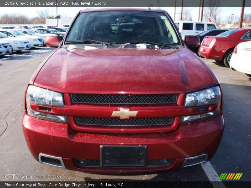 Red Jewel / Ebony 2009 Chevrolet TrailBlazer SS AWD