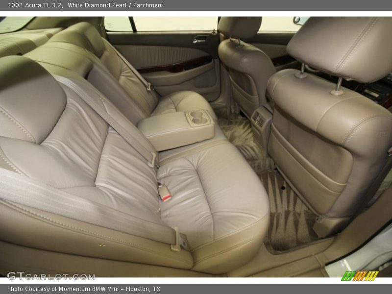 White Diamond Pearl / Parchment 2002 Acura TL 3.2